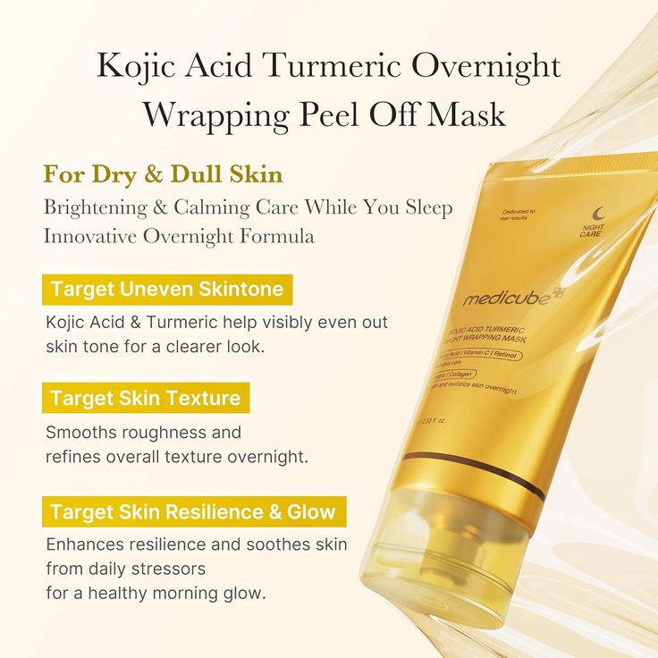 Turmeric Overnight Wrapping Peel Off Mask