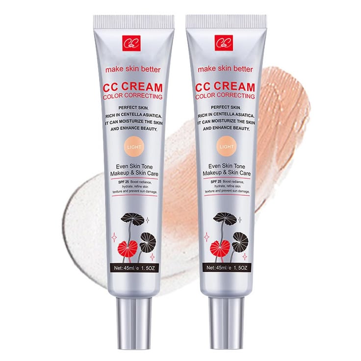 Glow Perfect CC Cream SPF-25 – Lightweight Tone Correcting Cream