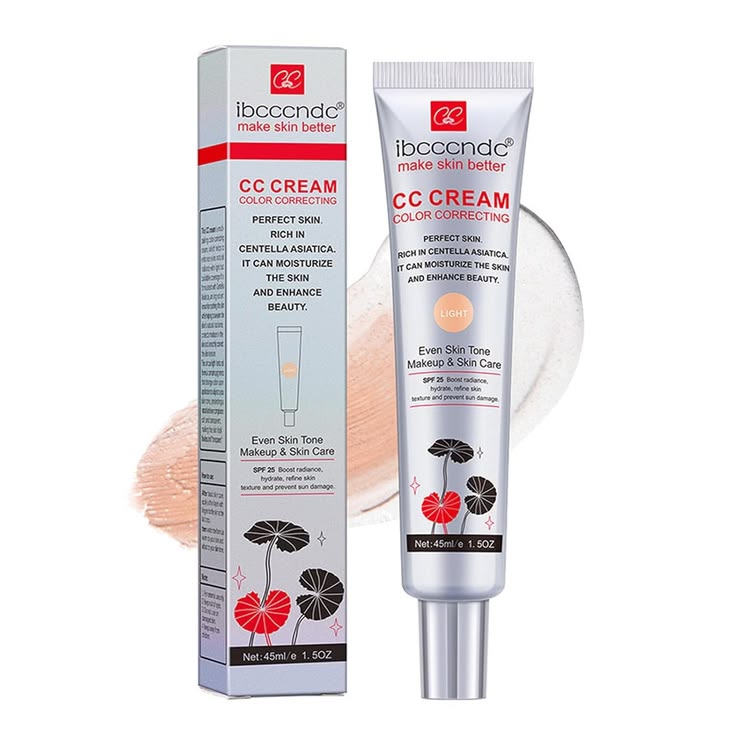 Glow Perfect CC Cream SPF-25 – Lightweight Tone Correcting Cream