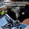 Car Air Freshener, Solar Rotating Car Essential Oil Diffuser, Car Interior Decor Accessories, Odor Eliminator For Car Office Home Car Aromatherapy Car