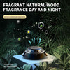 Car Air Freshener, Solar Rotating Car Essential Oil Diffuser, Car Interior Decor Accessories, Odor Eliminator For Car Office Home Car Aromatherapy Car