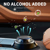 Car Air Freshener, Solar Rotating Car Essential Oil Diffuser, Car Interior Decor Accessories, Odor Eliminator For Car Office Home Car Aromatherapy Car