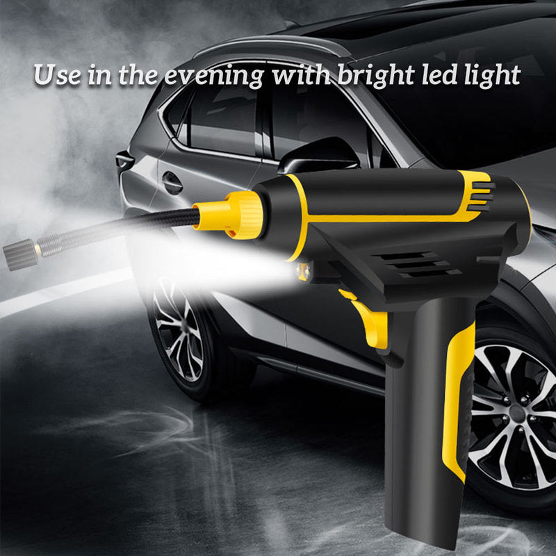 Portable Car Tire Inflation Pump – Fast & Smart Air Compressor