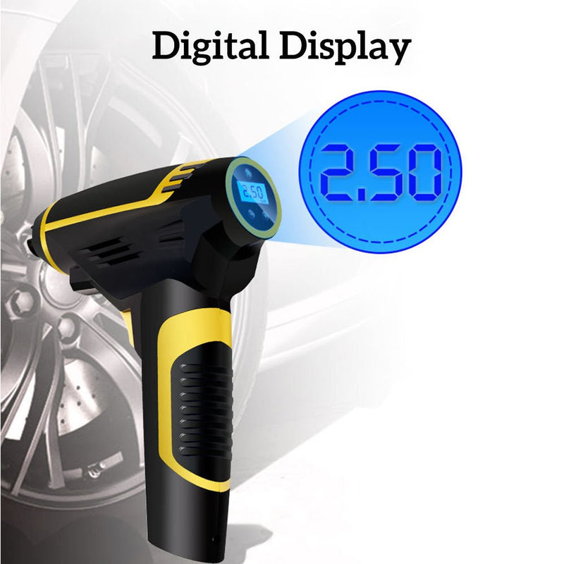 Portable Car Tire Inflation Pump – Fast & Smart Air Compressor