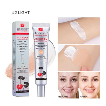 Glow Perfect CC Cream SPF-25 – Lightweight Tone Correcting Cream