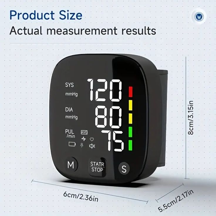 Wrist Electronic Sphygmomanometer