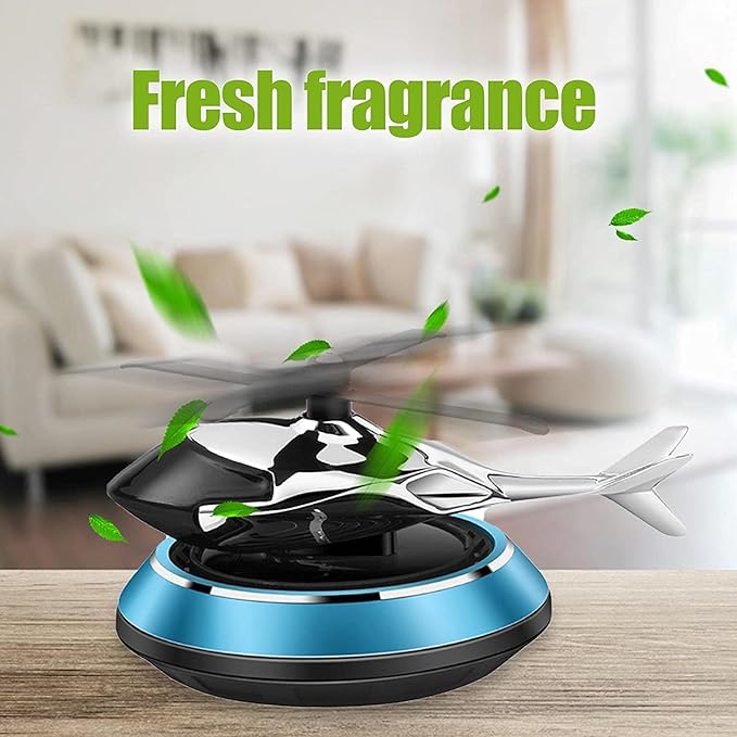 Solar Car Fragrance Rotating Air Freshener Car Perfume Diffuser Dashboard Decoration