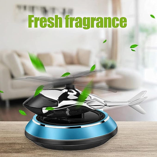 Solar Car Fragrance Rotating Air Freshener Car Perfume Diffuser Dashboard Decoration